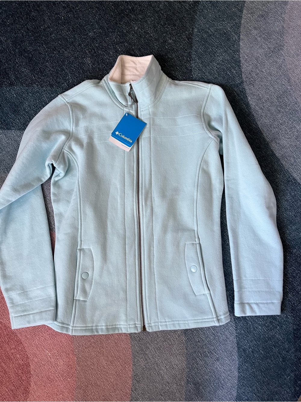 Columbia Women's Pale Blue Full-Zip